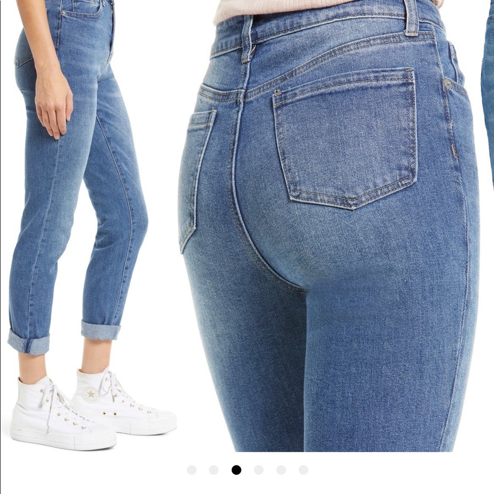 BP High Waist Ankle Mom Jeans from Nordstrom